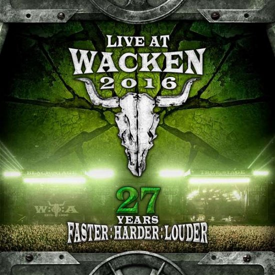 Cover for Live at Wacken 2016 - 27 Years Faster: Harder · Live At Wacken 2016 - 27 Years (DVD) (2017)