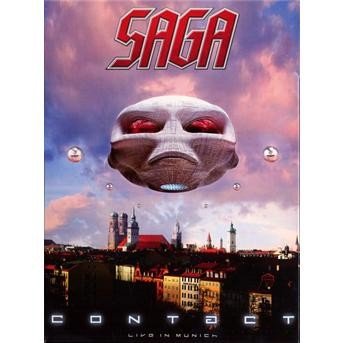 Cover for Saga · Saga - Contact - Live in Munich (DVD) [Ltd. edition] [Box set] (2009)