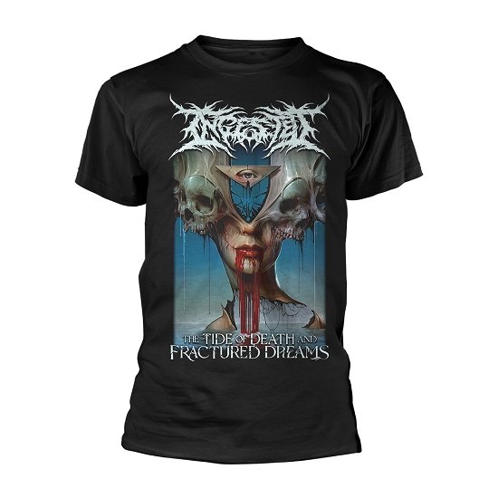 Cover for Ingested · The Tide of Death and Fractured Dreams (T-shirt) [size S] (2024)