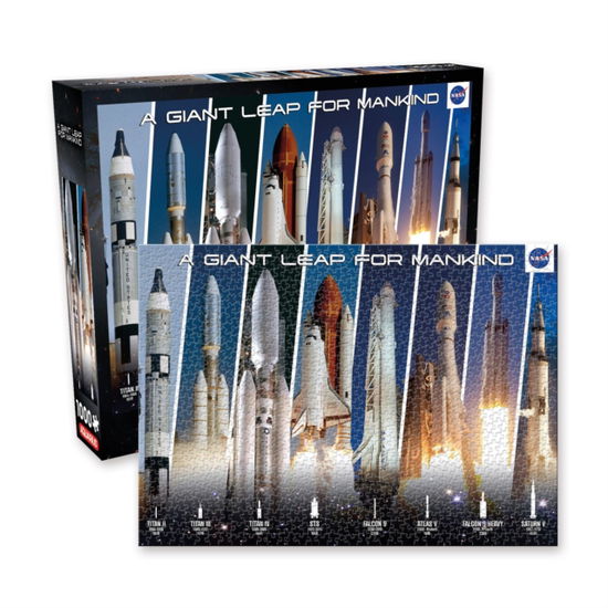 Nasa Rocket Grid 1000 Piece Jigsaw Puzzle - Nasa - Gra planszowa - NASA - 0840391170889 - 2 sierpnia 2024