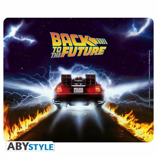 Cover for Back To The Future: ABYstyle · Delorean Flexible (Mousepad / Tappetino Mouse) (MERCH) (2020)
