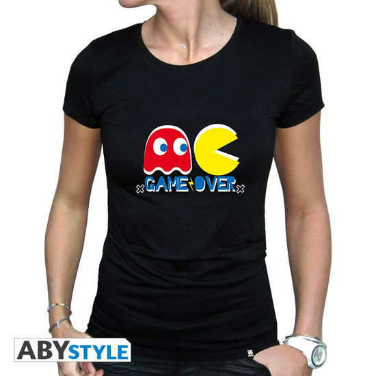 Cover for Abystyle · Pac-Man - Tshirt Game Over Woman Ss Black (CLOTHES)