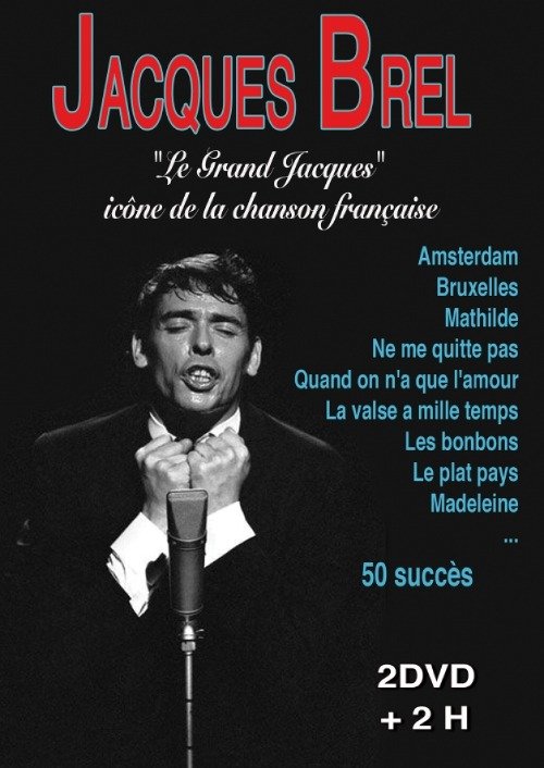 Le Grand Jacques - Icone De La Chanson Francaise - Jacques Brel - Film - ULYSS - 3760200900889 - 11. december 2020