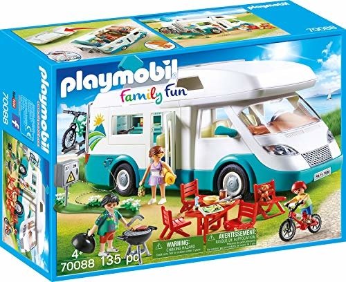 Mobilhome met familie Playmobil (70088) - Playmobil - Marchandise - Playmobil - 4008789700889 - 1 mai 2020
