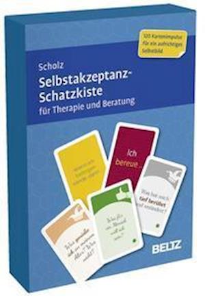 Selbstakzeptanz-Schatzkiste für Therapie und Be... - Falk Peter Scholz - Fanituote - Beltz - 4019172100889 - torstai 7. helmikuuta 2019