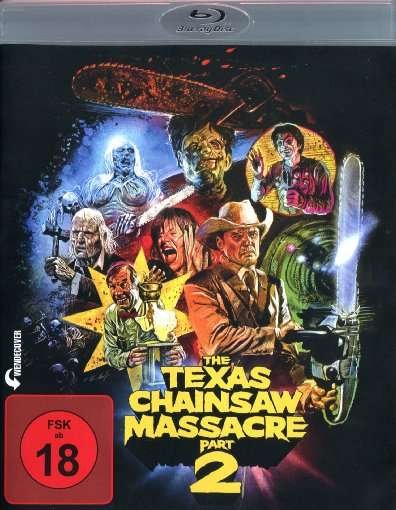 Cover for Tobe Hooper · The Texas Chainsaw Massacre 2 (Blu-ray) (2018)