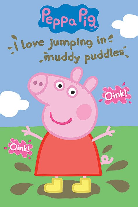 Cover for Peppa Pig · Peppa Pig - Muddy Puddles (Poster Maxi 61X91,5 Cm) (Toys)
