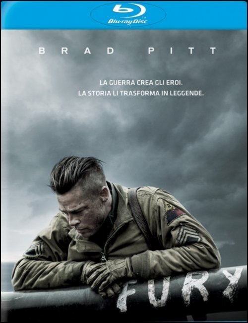 Cover for Shia Labeouf,logan Lerman,michael Pena,brad Pitt · Fury (Blu-ray) [Special edition] (2015)