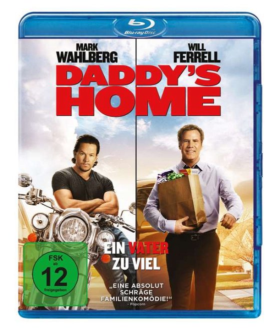 Cover for Mark Wahlberg,will Ferrell,linda Cardellini · Daddys Home-ein Vater Zu Viel (Blu-ray) (2016)