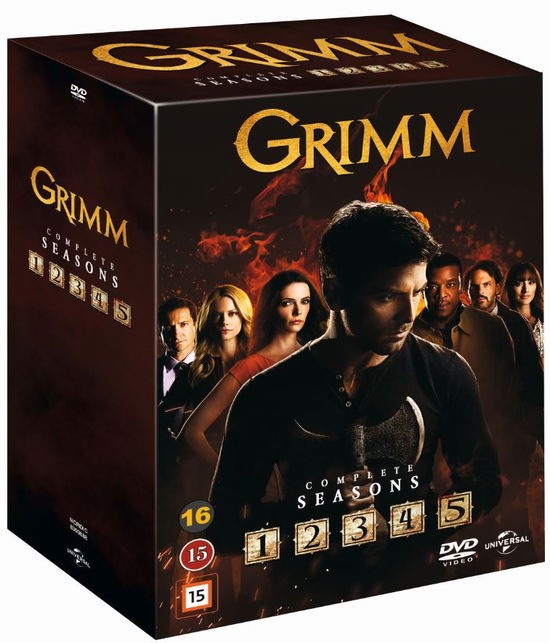 Grimm - Season 1-5 Dvd - Grimm - Películas - Universal - 5053083098889 - 28 de noviembre de 2016