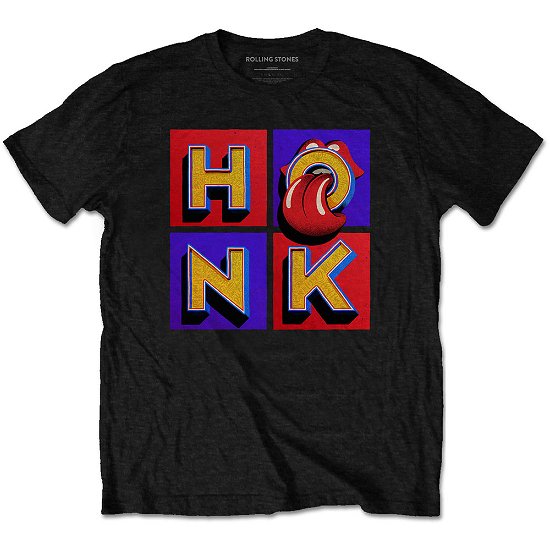 The Rolling Stones Unisex T-Shirt: Honk Album - The Rolling Stones - Koopwaar -  - 5056170681889 - 