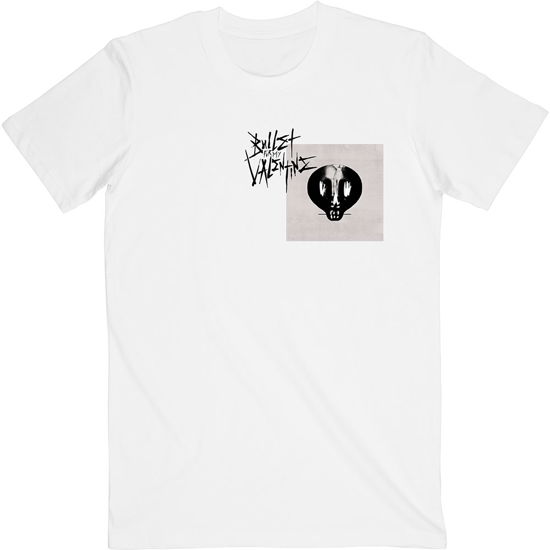 Cover for Bullet For My Valentine · Bullet For My Valentine Unisex T-Shirt: Album Cropped &amp; Logo (White) (T-shirt) [size S] [White - Unisex edition] (2021)