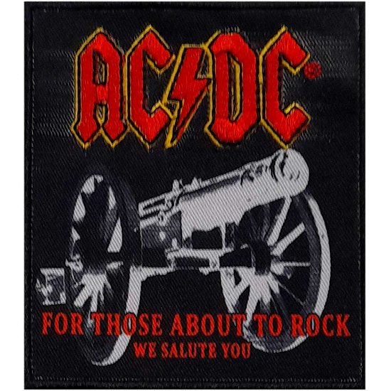 Cover for AC/DC · AC/DC Standard Patch: Canon Woven Logo (Patch)