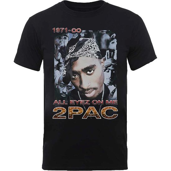 Tupac Unisex T-Shirt: All Eyez 1971 - Tupac - Merchandise -  - 5056561009889 - 