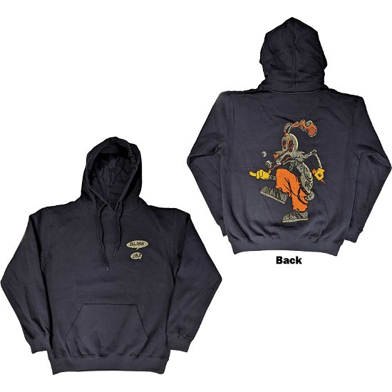 Blink-182 Unisex Pullover Hoodie: Roger Rabbit (Back Print) - Blink-182 - Merchandise -  - 5056561054889 - 