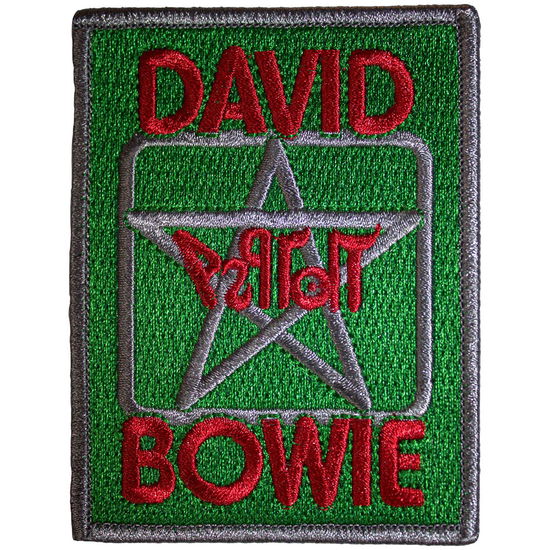 Cover for David Bowie · David Bowie Woven Patch: Back Stage Pass (Patch) (2024)