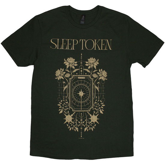 Cover for Sleep Token · Sleep Token Unisex T-Shirt: Caramel (Green) (T-shirt) [size S] (2025)