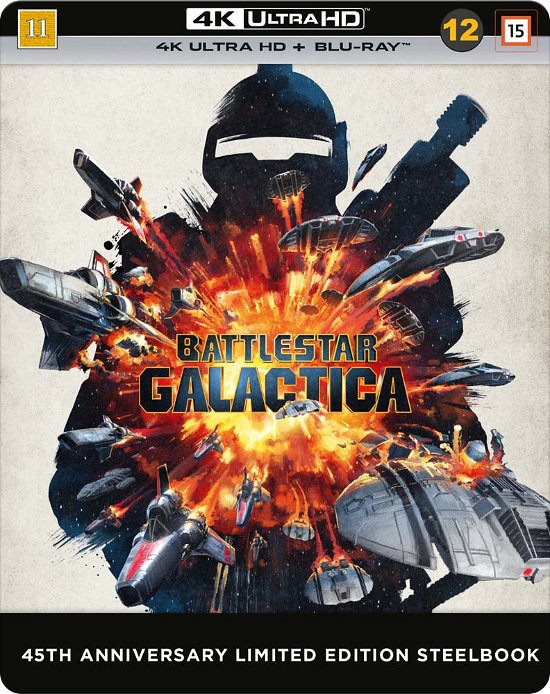 Cover for BATTLESTAR GALACTICA - Steelbook (4K UHD Blu-ray) (2023)