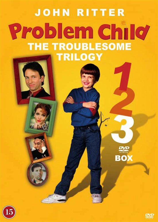 Cover for Problem Child 1 to 3 Complete Movie Trilogy (DVD) (2022)