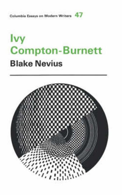 Cover for Blake Nevius · Ivy Compton-Burnett (Paperback Bog) (1970)