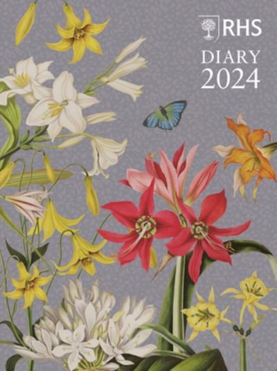 Cover for Royal Horticultural Society · RHS Desk Diary 2024 (Inbunden Bok) (2023)