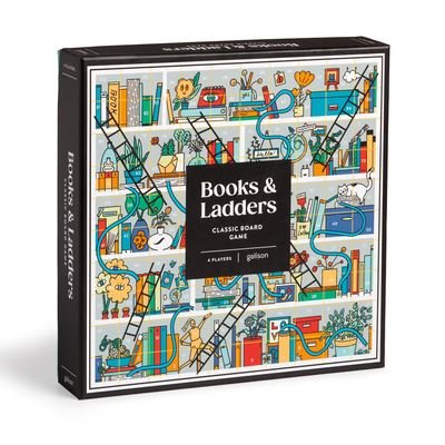 Books and Ladders Classic Board Game - Galison - Jeu de société - Galison - 9780735378889 - 20 juillet 2023
