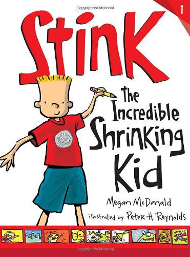 Cover for Megan Mcdonald · Stink (Book #1): the Incredible Shrinking Kid (Hardcover bog) [Reprint edition] (2013)