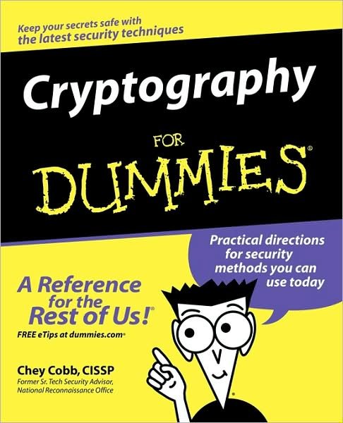 Cover for Chey Cobb · Cryptography For Dummies (Paperback Bog) (2004)