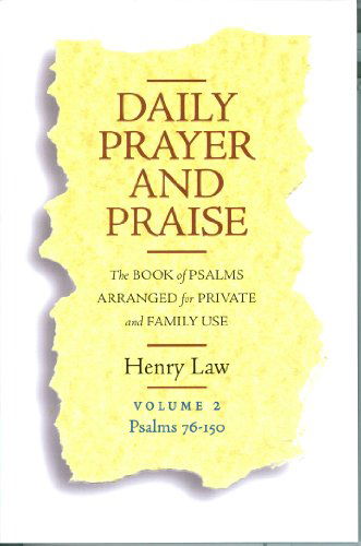 Cover for Henry Law · Daily Prayer and Praise, Volume 2: Psalms 76-150 (Paperback Book) (2000)