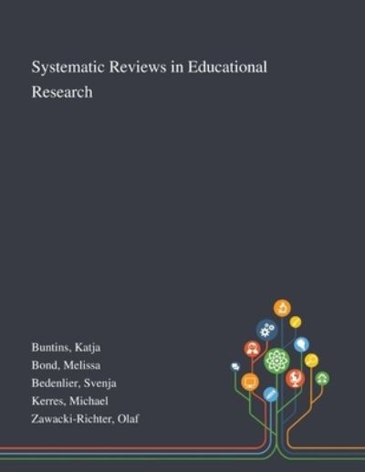 Cover for Katja Buntins · Systematic Reviews in Educational Research (Pocketbok) (2020)