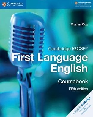 Cover for Marian Cox · Cambridge IGCSE (R) First Language English Coursebook - Cambridge International IGCSE (Taschenbuch) [5 Revised edition] (2018)