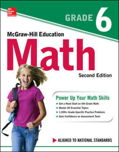 Cover for McGraw Hill · McGraw-Hill Education Math Grade 6, Second Edition (Pocketbok) (2017)