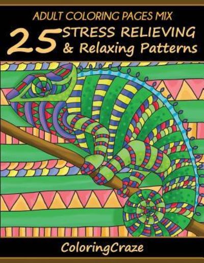 Cover for Adult Coloring Books Illustrators Allian · Adult Coloring Pages Mix (Paperback Book) (2015)