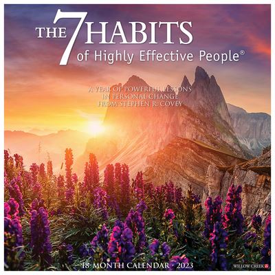 Cover for Stephen R Covey · 7 Habits of Highly Effective People 2023 Wall Calendar (Calendar) (2022)