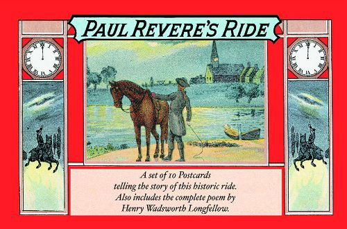 Cover for Henry Longfellow · Paul Revere's Ride (Post Card Book) (Old-fashioned Postcard Books) (Board book) (2002)