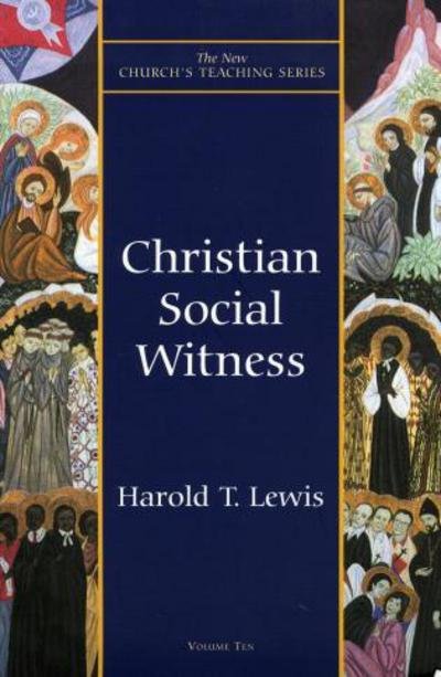 Cover for Harold T. Lewis · Christian Social Witness - New Church's Teaching Series (Taschenbuch) (2001)