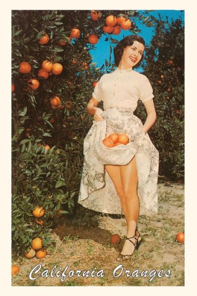 Cover for Found Image Press · The Vintage Journal Woman with Oranges in Skirt, California (Paperback Book) (2022)