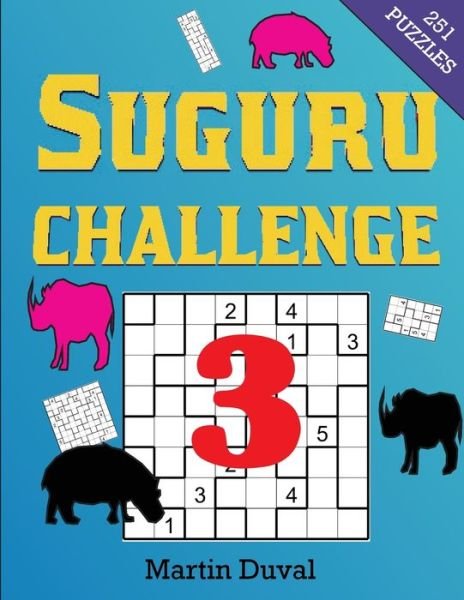 Cover for Martin Duval · Suguru Challenge vol. 3 (Paperback Book) (2018)