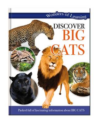 Cover for North Parade Publishing · Discover Big Cats - Wonders of Learning Padded Foil Book (Hardcover Book) [UK edition] (2014)