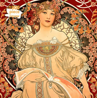 Cover for Adult Jigsaw Puzzle Alphonse Mucha: Reverie: 1000-Piece Jigsaw Puzzles - 1000-piece Jigsaw Puzzles (GAME) [New edition] (2018)