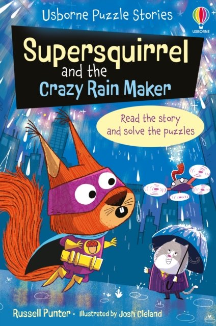 Cover for Russell Punter · Supersquirrel and the Crazy Rain Maker - Puzzle Stories (Paperback Bog) (2024)