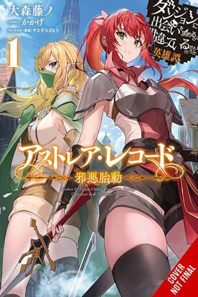 Cover for Fujino Omori · Astrea Record, Vol. 1 Is It Wrong to Try to Pick Up Girls in a Dungeon? Hero-tan - ASTREA RECORD NOVEL SC (Paperback Book) (2024)