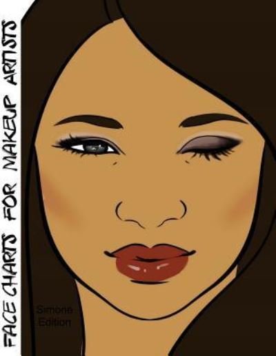 Cover for Blake Anderson · Face Charts for Makeup Artists Simone Edition (Paperback Book) (2018)