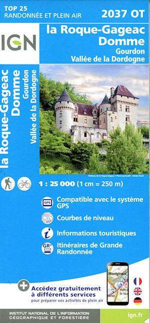 Cover for Roque-Gageac / Domme / Gourdon / Val. Dordogne - TOP 25 (Map) (2024)