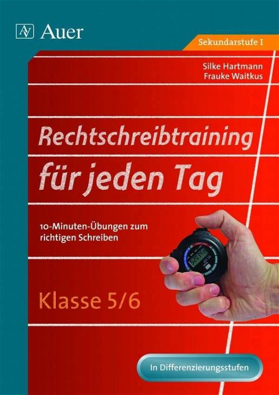Cover for Hartmann · Rechtschreibtr.f.jeden Tag 5/6 (Bog)