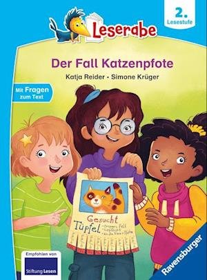 Der Fall Katzenpfote - Leserabe ab 2. Klasse - Erstlesebuch für Kinder ab 7 Jahren - Katja Reider - Produtos - Ravensburger Verlag GmbH - 9783473462889 - 