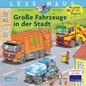Cover for Christian Tielmann · LESEMAUS 188: Große Fahrzeuge in der Stadt (Pocketbok) (2022)
