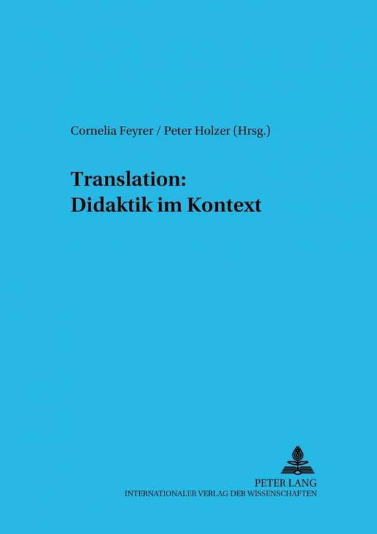 Cover for Translation · Translation: Didaktik im Kontext (Paperback Book) (2002)