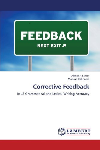 Cover for Mobina Rahnama · Corrective Feedback: in L2 Grammatical and Lexical Writing Accuracy (Pocketbok) (2013)