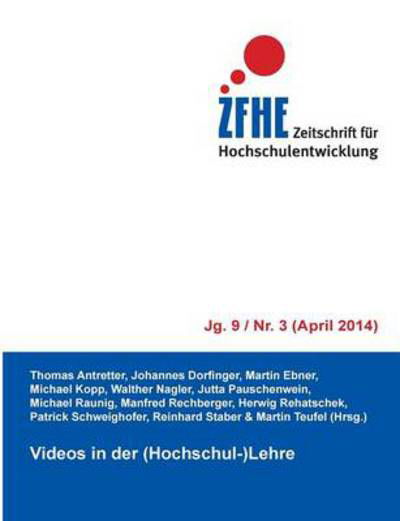 Cover for In Der Lehre Austria Forum Neue Medien · Videos in der (Hochschul-)Lehre (Taschenbuch) (2014)